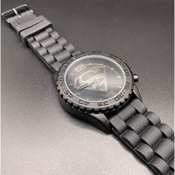 DC Comics & TM Superman Accutime Men’s Watch New Battery Working Watch - Picture 13 of 15